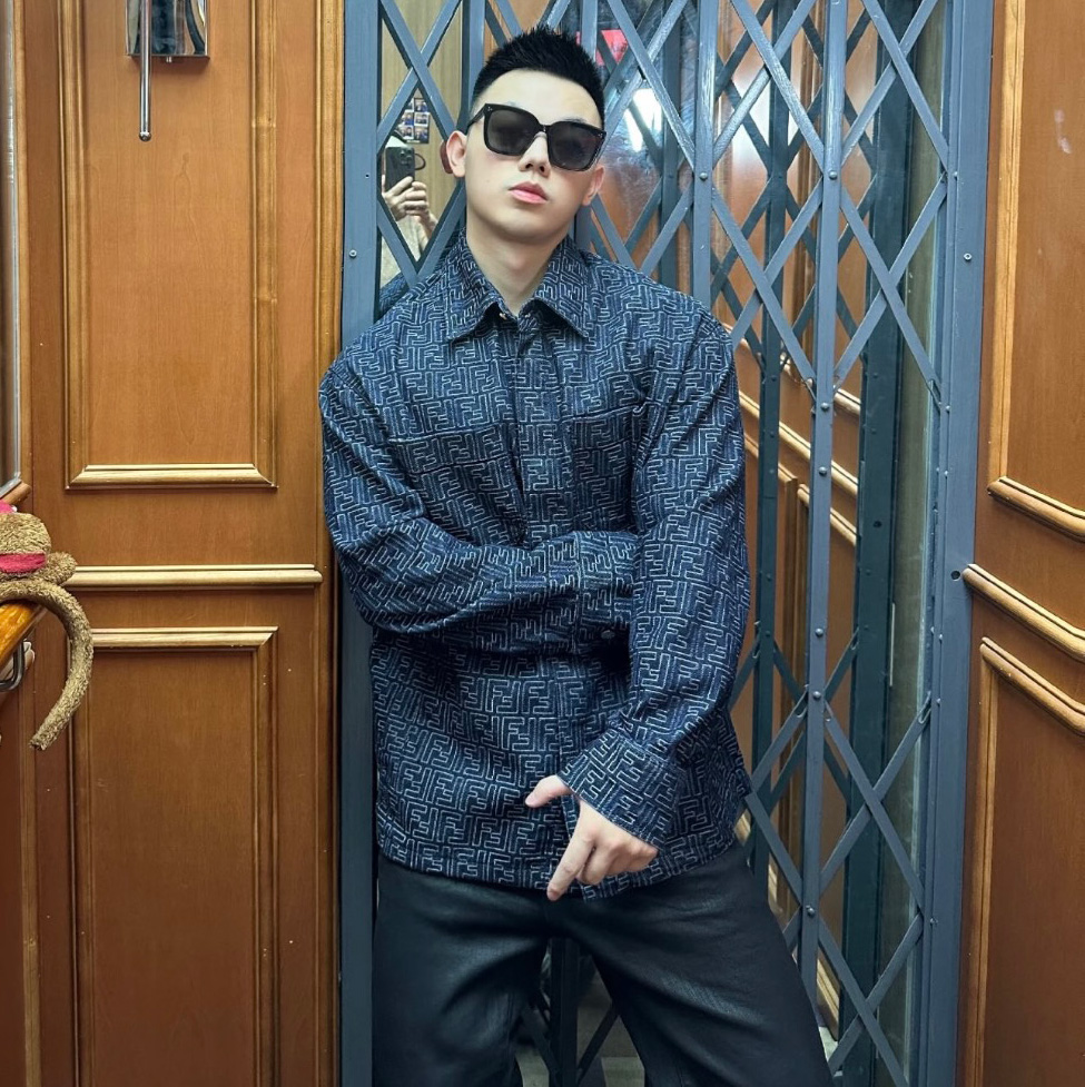펜디 FF 자카드 고투 자켓 블루 FW1337ASCPF0H5A  H