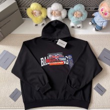 발렌시아가 26SS 범퍼 스티커 맨투맨 후드티 871956TUVS81000  H