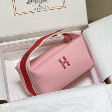 에르메스 브리드 어 브랙 케이스 스몰 파우치 핑크 H103222M