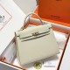 에르메스 켈리 25 셀리에 앱송 골드 하드웨어 누아 크림 토트백 H038416