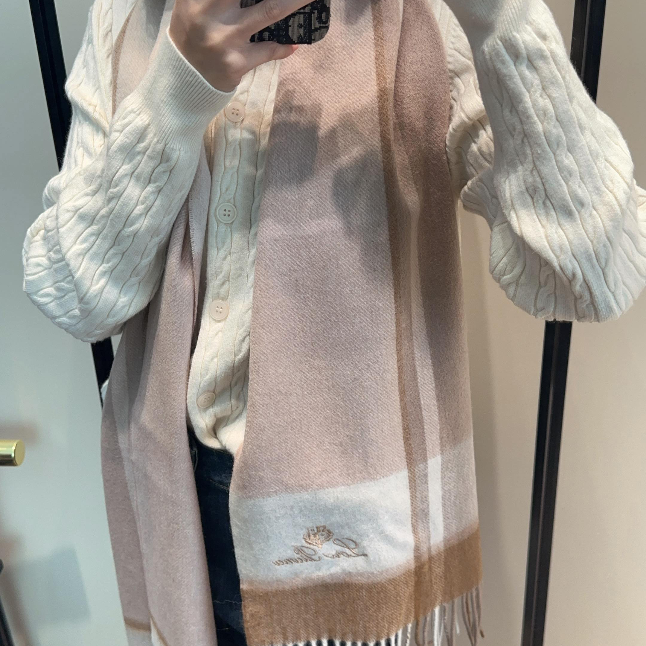 로로피아나 고품질 스카프 머플러 2칼라 11